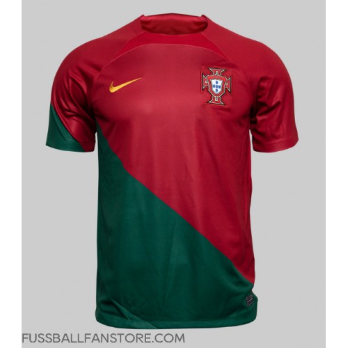 Portugal Nuno Mendes #19 Replik Heimtrikot WM 2022 Kurzarm